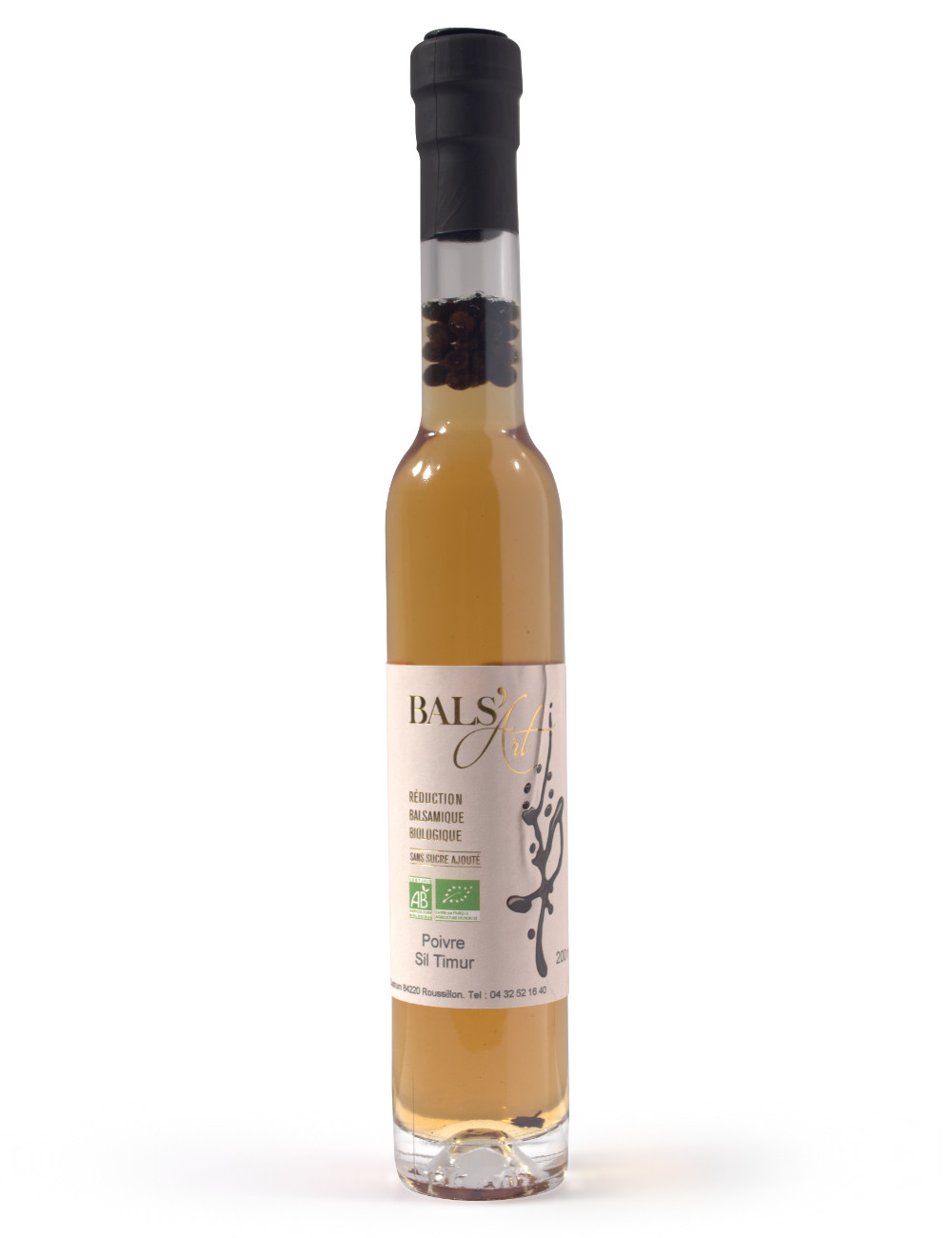 réduction balsamique au poivre sil timur